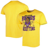 Minnesota Vikings Justin Jefferson Homage Unisex Caricature Player Tri-Blend T-Shirt | NFL Outlet
