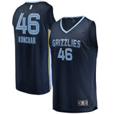 Navy John Konchar Memphis Grizzlies Fast Break Replica Jersey | NBA