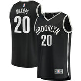 Black Day'Ron Sharpe Brooklyn Nets Fast Break Replica Jersey | NBA
