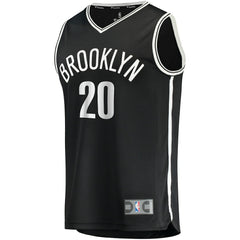 Black Day'Ron Sharpe Brooklyn Nets Fast Break Replica Jersey | NBA
