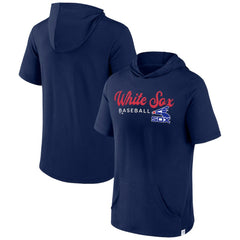 Chicago White Sox Fanatics Offensive Strategy Short Sleeve Pullover Hoodie - MLB Hoodies