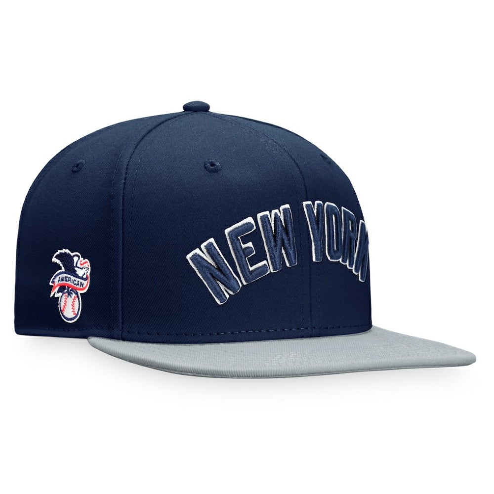 New York Yankees Fanatics Fundamental Two-Tone Fitted Hat - MLB Hats