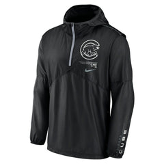 Chicago Cubs Nike Authentic Night Game Performance Half-Zip Windbreaker - MLB Windbreaker