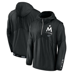 Minnesota Twins Nike Authentic Night Game Performance Half-Zip Windbreaker - MLB Windbreaker