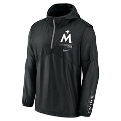 Minnesota Twins Nike Authentic Night Game Performance Half-Zip Windbreaker - MLB Windbreaker