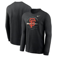 San Francisco Giants Nike Over Arch Performance Long Sleeve T-Shirt - MLB T-shirts