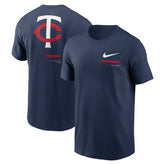 Minnesota Twins Nike Over the Shoulder T-Shirt - MLB T-shirts