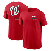Washington Nationals Nike Over the Shoulder T-Shirt - MLB T-shirts