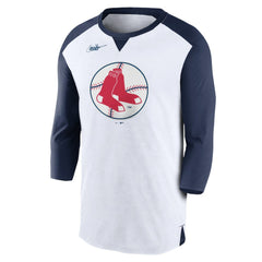 Boston Red Sox Nike Rewind 3/4-Sleeve T-Shirt - MLB T-shirts