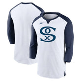 Chicago White Sox Nike Rewind 3/4-Sleeve T-Shirt - MLB T-shirts