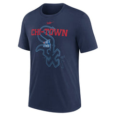 Chicago White Sox Nike Rewind Retro Tri-Blend T-Shirt - MLB T-shirts