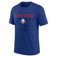 Texas Rangers Nike Rewind Retro Tri-Blend T-Shirt - MLB T-shirts