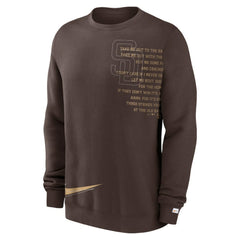 San Diego Padres Nike Statement Ball Game Fleece Pullover Sweatshirt - MLB Pullover