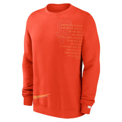 San Francisco Giants Nike Statement Ball Game Fleece Pullover Sweatshirt - MLB Pullover