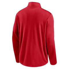 Los Angeles Angels Nike Agility Pacer Lightweight Performance Half-Zip Top - MLB Tops
