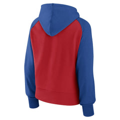 Chicago Cubs Fanatics Women's Pop Fly Pullover Hoodie - MLB Hoodies