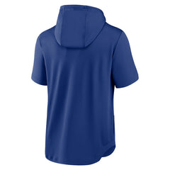 Chicago Cubs Nike Springer Short Sleeve Team Pullover Hoodie - MLB Hoodies