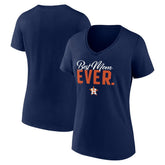 Houston Astros Fanatics Women's Mother's Day V-Neck T-Shirt - MLB T-shirts