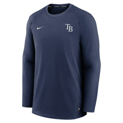 Tampa Bay Rays Nike Authentic Collection Logo Performance Long Sleeve T-Shirt - MLB T-shirts