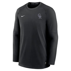 Colorado Rockies Nike Authentic Collection Logo Performance Long Sleeve T-Shirt - MLB T-shirts