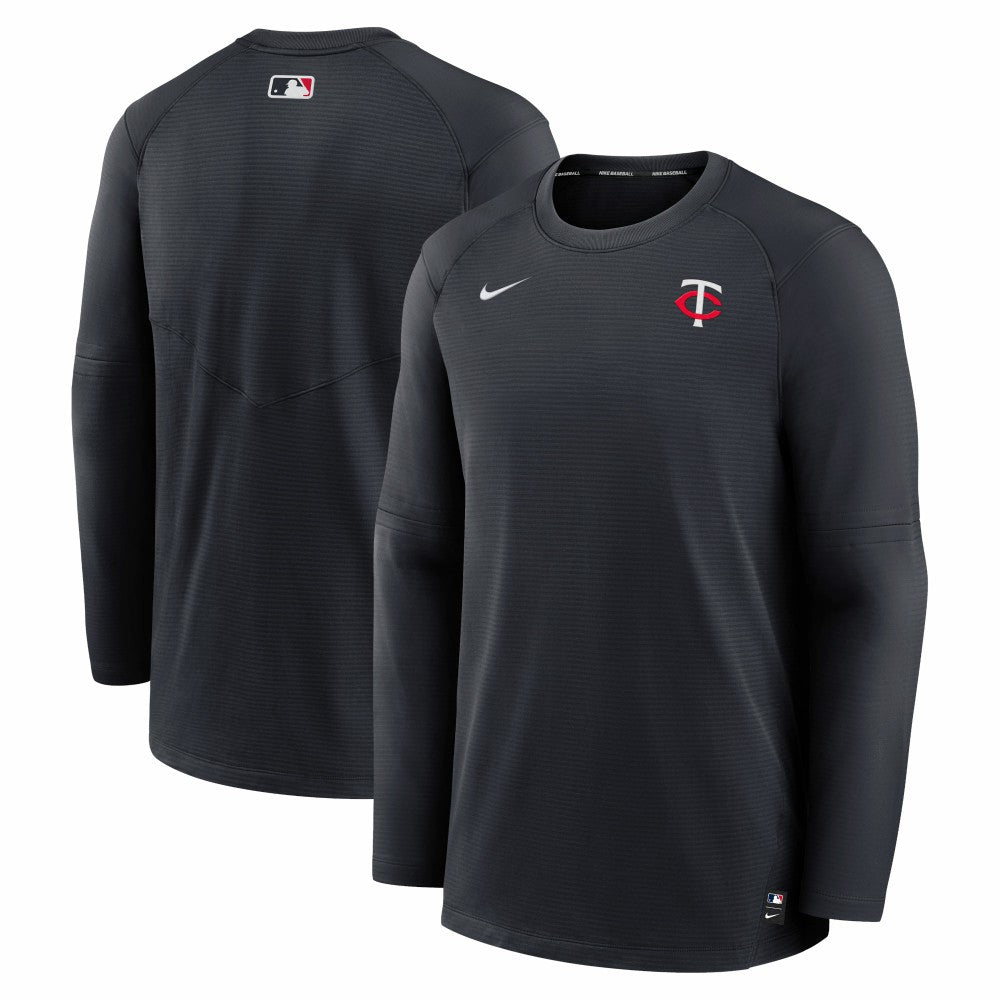 Minnesota Twins Nike Authentic Collection Logo Performance Long Sleeve T-Shirt - MLB T-shirts