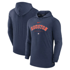 Houston Astros Nike Authentic Collection Lightweight Dri-FIT Hooded Pullover - MLB Pullover