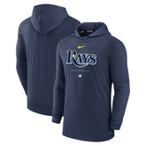 Tampa Bay Rays Nike Authentic Collection Lightweight Dri-FIT Hooded Pullover - MLB Pullover