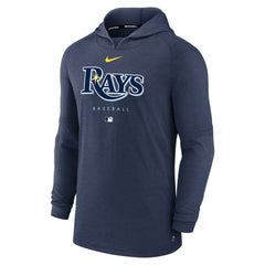 Tampa Bay Rays Nike Authentic Collection Lightweight Dri-FIT Hooded Pullover - MLB Pullover