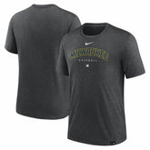Milwaukee Brewers Nike Authentic Collection Early Work Tri-Blend Performance T-Shirt - MLB T-shirts