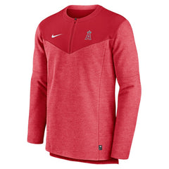 Los Angeles Angels Nike Authentic Collection Game Time Performance Half-Zip Top - MLB Tops