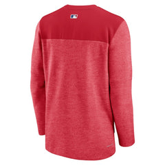Los Angeles Angels Nike Authentic Collection Game Time Performance Half-Zip Top - MLB Tops