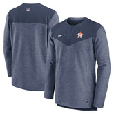 Houston Astros Nike Authentic Collection Game Time Performance Half-Zip Top - MLB Tops
