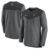 Baltimore Orioles Nike Authentic Collection Game Time Performance Half-Zip Top - MLB Tops