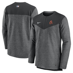 Baltimore Orioles Nike Authentic Collection Game Time Performance Half-Zip Top - MLB Tops