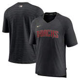 Arizona Diamondbacks Nike Authentic Collection Pregame Raglan Performance V-Neck T-Shirt - MLB T-shirts