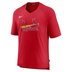 St. Louis Cardinals Nike Authentic Collection Pregame Raglan Performance V-Neck T-Shirt - MLB T-shirts