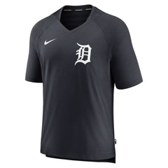 Detroit Tigers Nike Authentic Collection Pregame Raglan Performance V-Neck T-Shirt - MLB T-shirts