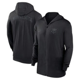 Minnesota Twins Nike Authentic Collection Travel Performance Lightweight Full-Zip Hoodie - - MLB Hoodies