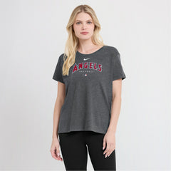Los Angeles Angels Nike Women's Authentic Collection Early Work Tri-Blend T-Shirt - MLB T-shirts