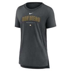 San Diego Padres Nike Women's Authentic Collection Early Work Tri-Blend T-Shirt - MLB T-shirts