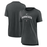 Minnesota Twins Nike Women's Authentic Collection Early Work Tri-Blend T-Shirt - MLB T-shirts