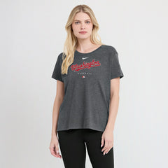 Washington Nationals Nike Women's Authentic Collection Early Work Tri-Blend T-Shirt - MLB T-shirts