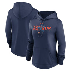 Houston Astros Nike Women's Authentic Collection Pregame Performance Pullover Hoodie - MLB Hoodies