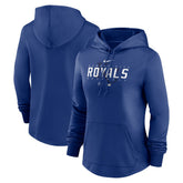 Kansas City Royals Nike Women's Authentic Collection Pregame Performance Pullover Hoodie - MLB Hoodies
