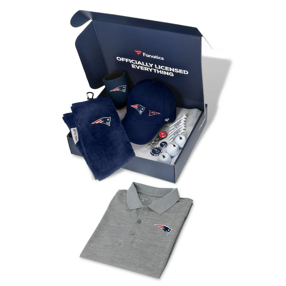 New England Patriots WinCraft Pack Golf Themed Gift Box | NFL Sale