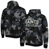 New Orleans Saints The Wild Collective Camo Pullover Hoodie | NFL On sale