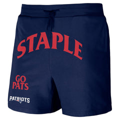 New England Patriots NFL x Staple Throwback Vintage Wash Fleece Shorts | NFL On sale