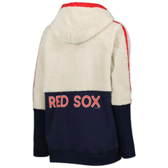Boston Red Sox G-III 4Her by Carl Banks Women's Shuffle It Raglan Full-Zip Hoodie - MLB Hoodies