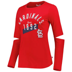 St. Louis Cardinals Touch Women's Formation Long Sleeve T-Shirt - MLB T-shirts