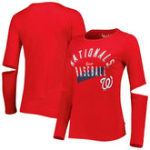 Washington Nationals Touch Women's Formation Long Sleeve T-Shirt - MLB T-shirts
